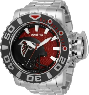 Invicta NFL Atlanta Falcons Automatic Red Dial Men's Watch 32997