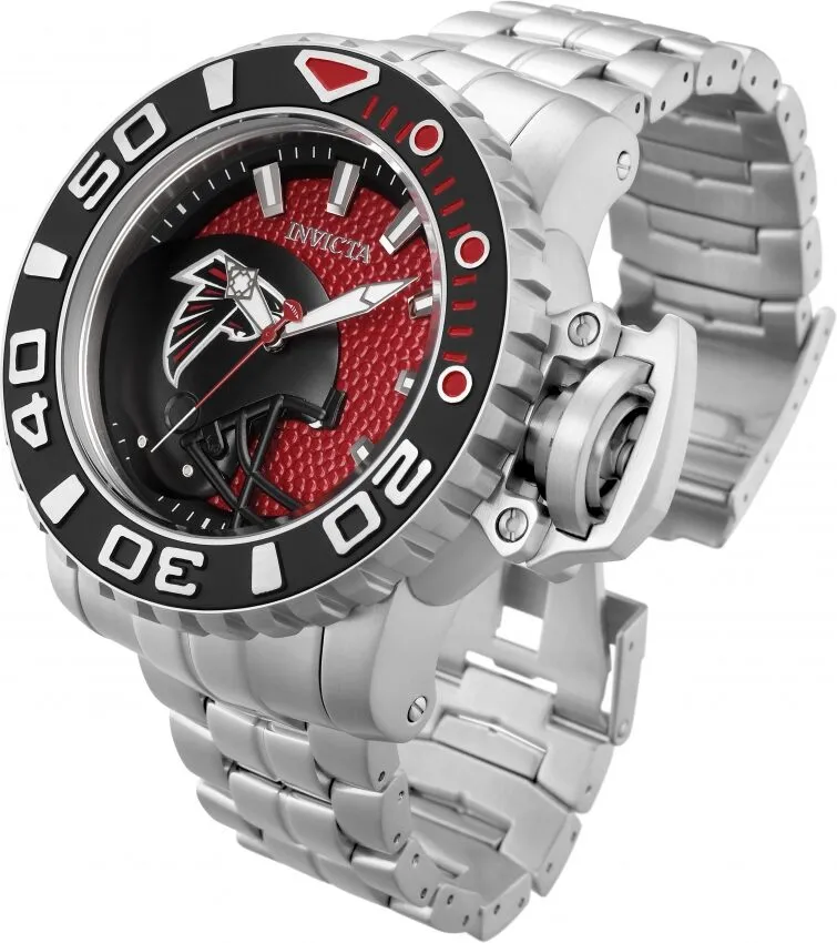 Invicta NFL Atlanta Falcons Automatic Red Dial Men's Watch 32997