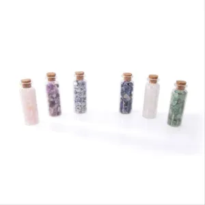 ISGift Chakra Bottles Set Of 3 Multi-Coloured 2x2x7cm