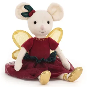 Jellycat Soft Toy Sugar Plum Fairy Mouse - Clearance