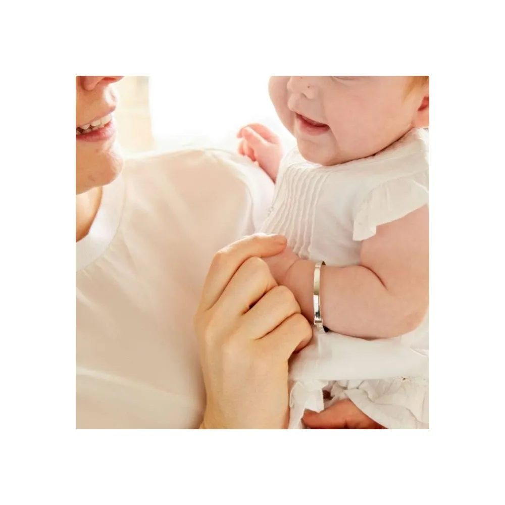 Jessica Star Children's Bangle - Silver/Rose - LSB0131