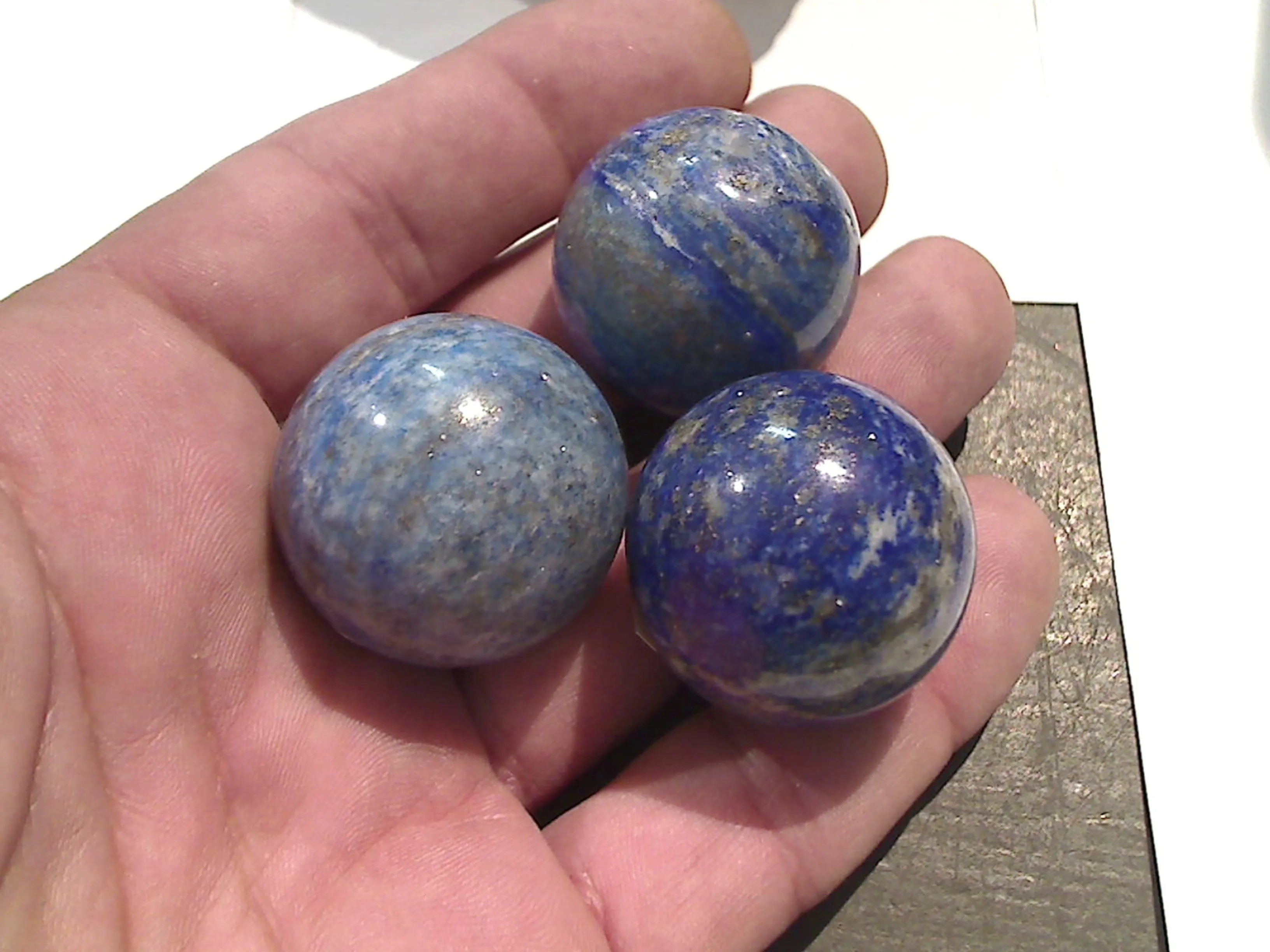 Lapis Lazuli Mini Sphere 1.25" Round