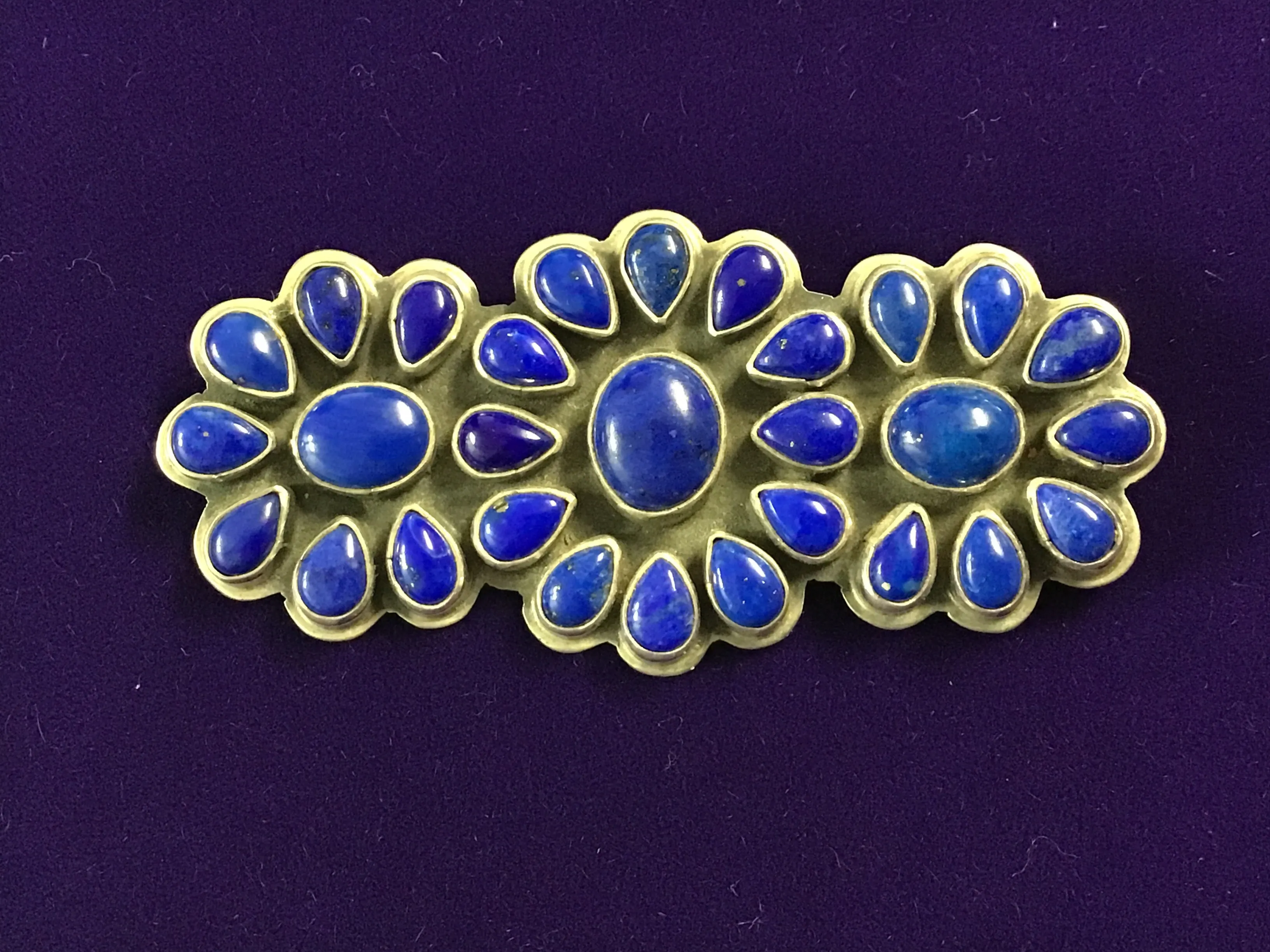 Lapis Lazuli Pin