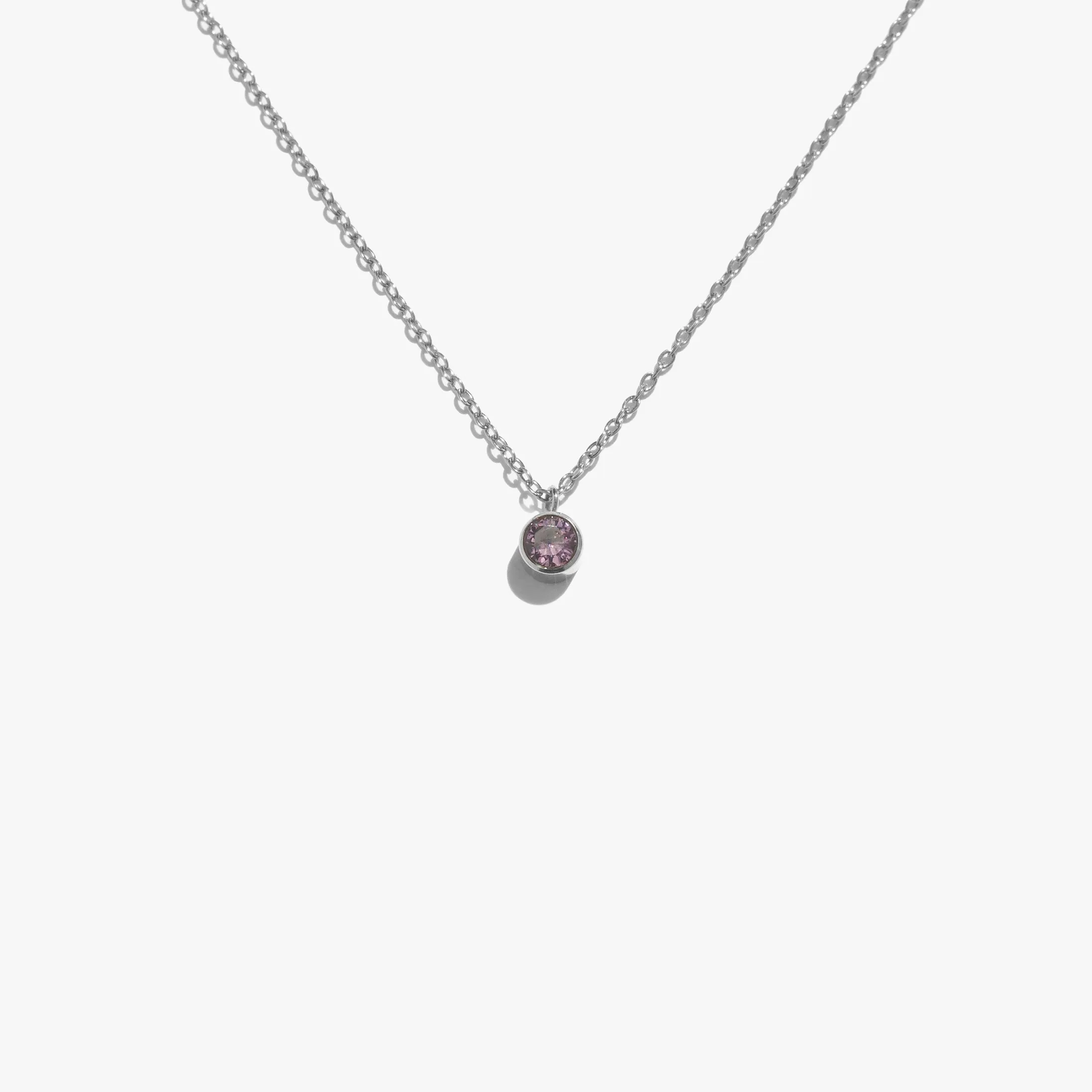 Lonely Amethyst Comet Necklace