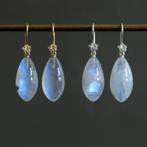 Lunar Glow Moonstone Garden Earrings
