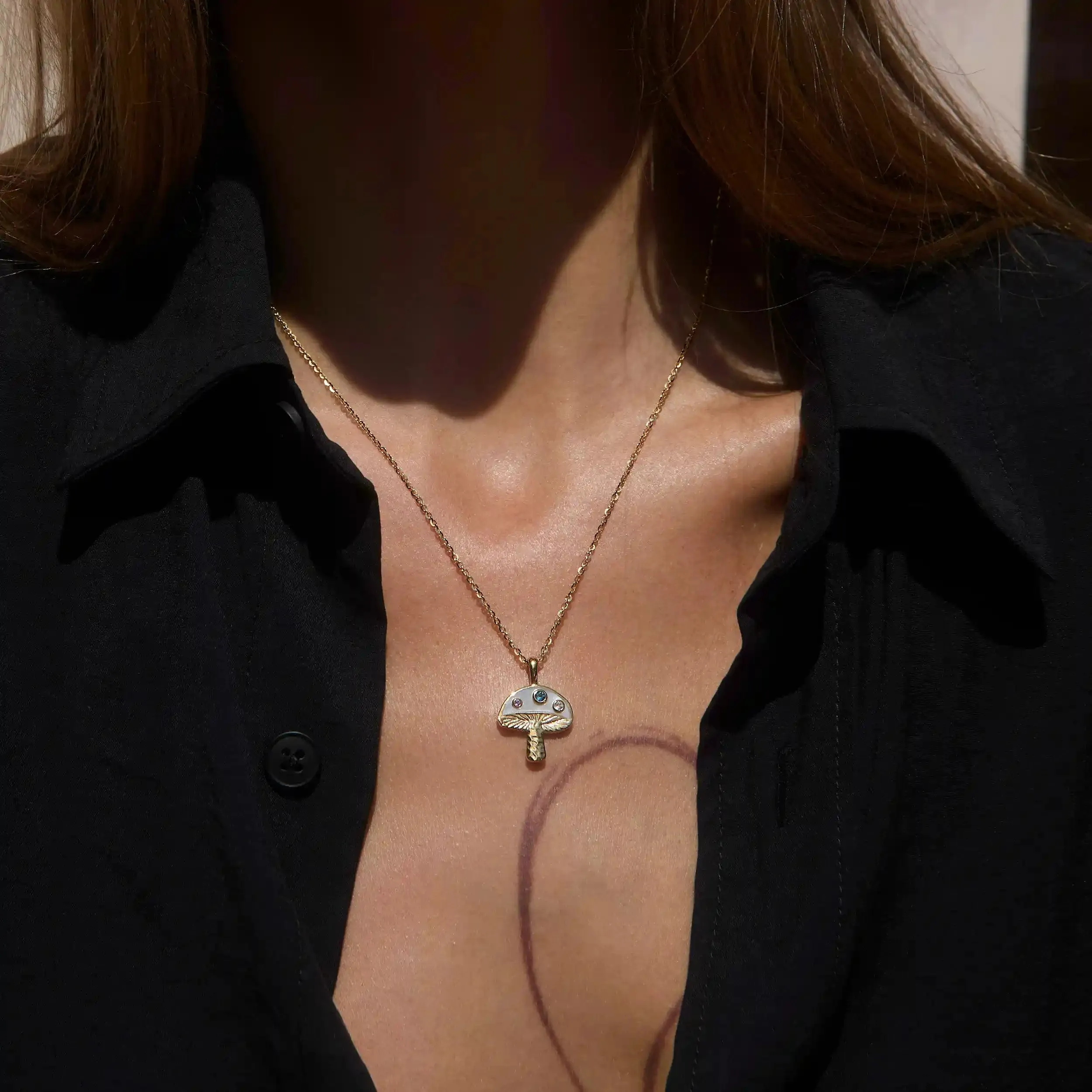 Magic Mushroom Necklace
