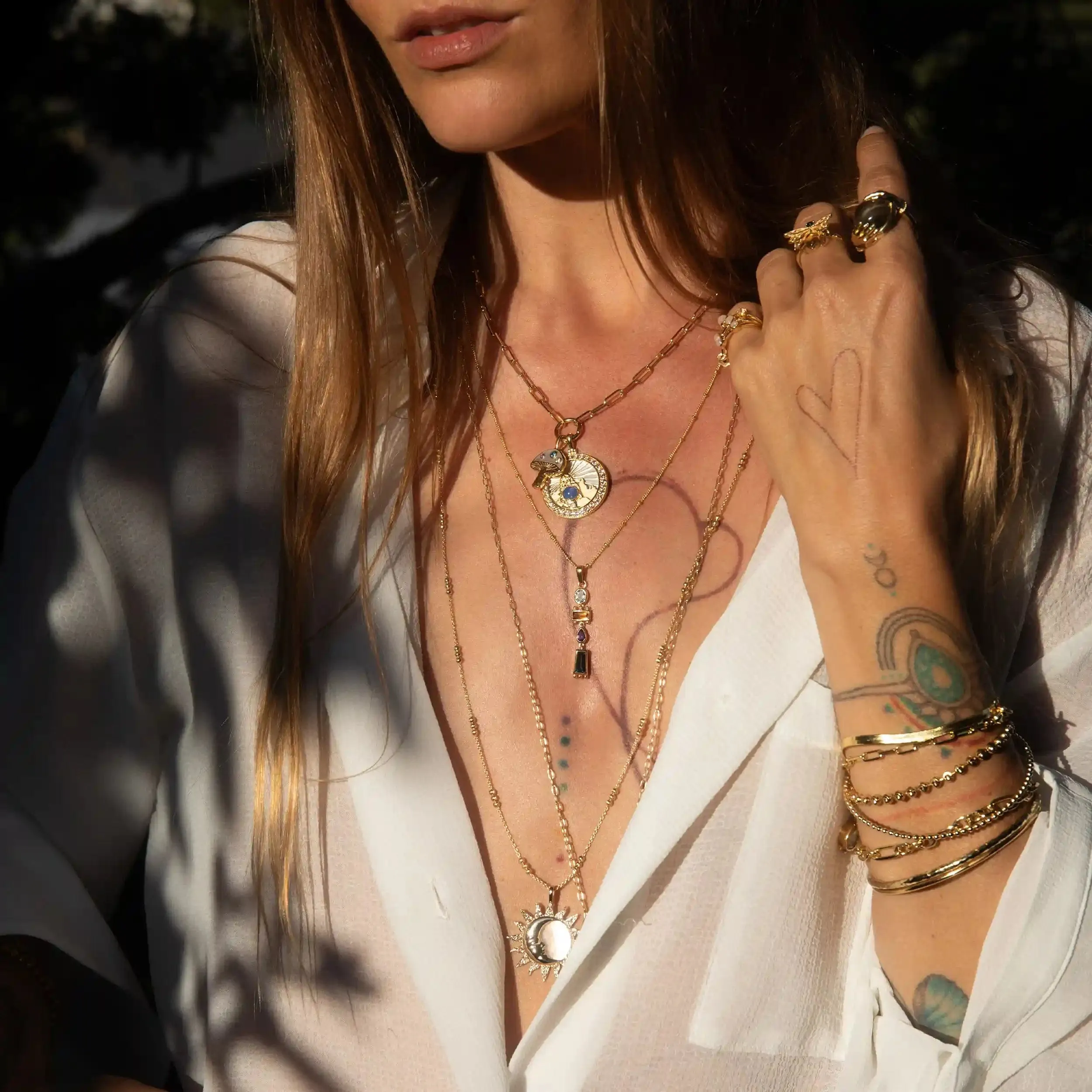 Magic Mushroom Necklace