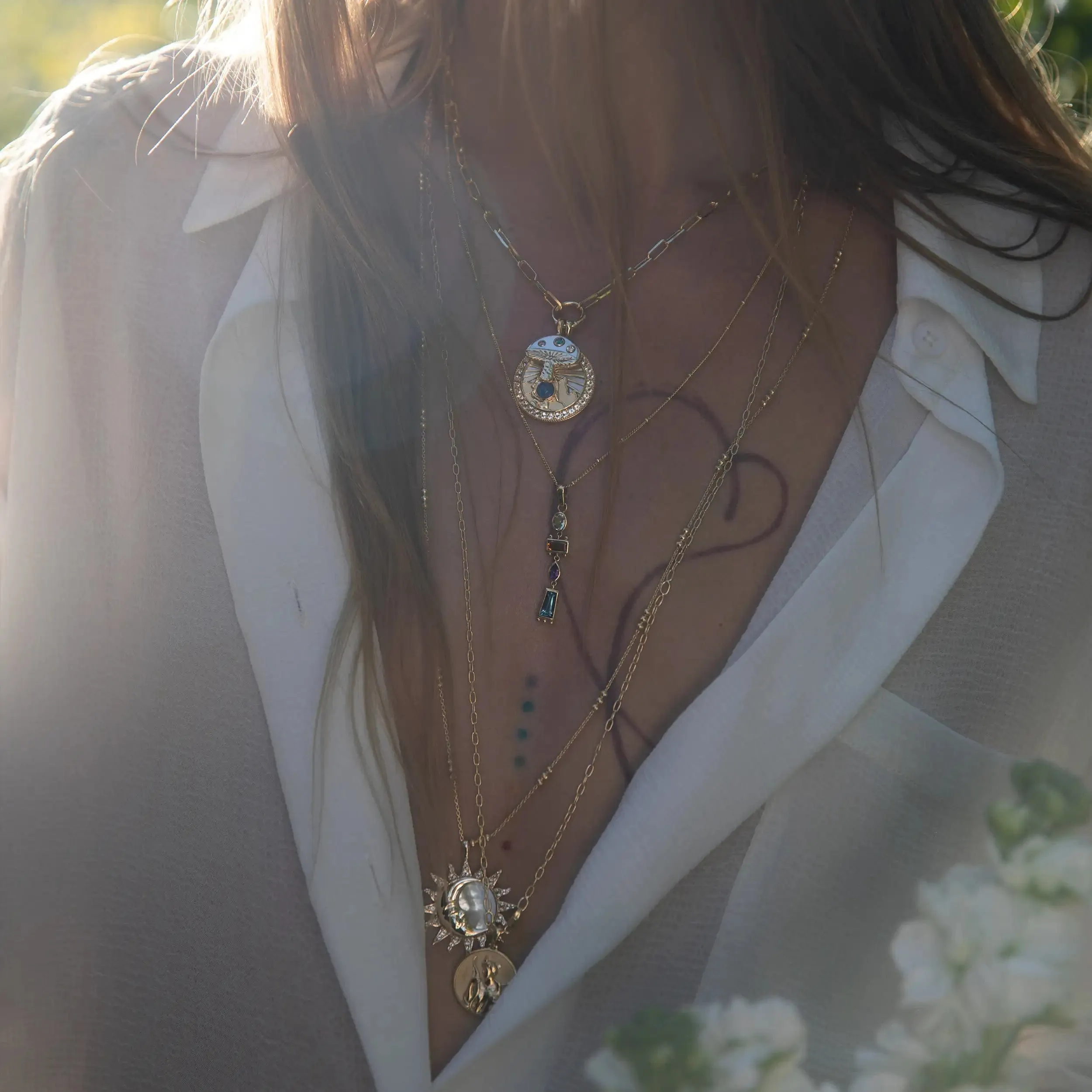 Magic Mushroom Necklace