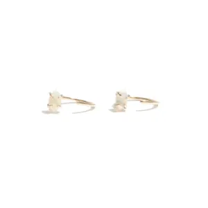 Marquis Opal Hugger Hoops