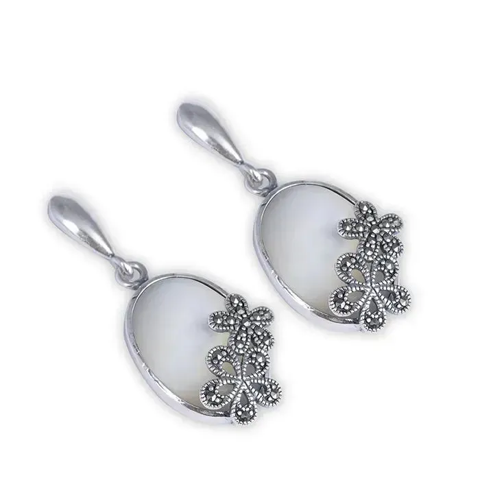 Moonlit Floral Delight Pendant Set