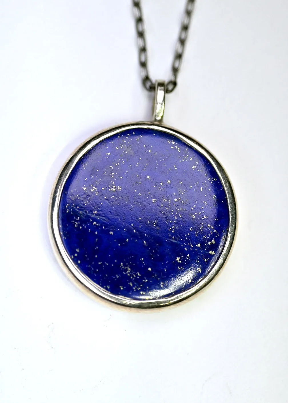 Night Sky Lapiz Lazuli Pendant