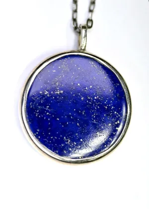 Night Sky Lapiz Lazuli Pendant