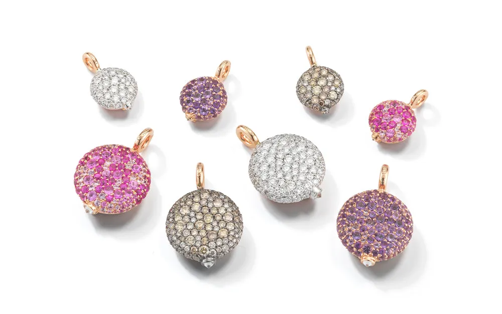 OC X WF 18K SMALL AMETHYST PEBBLE LOCKET
