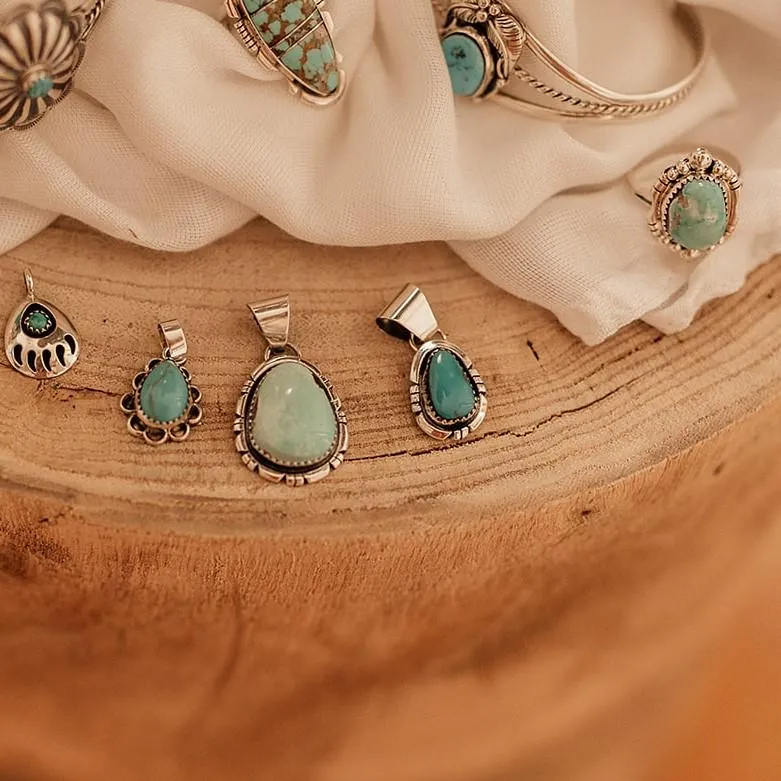 Ocean Dreams Navajo boho necklace