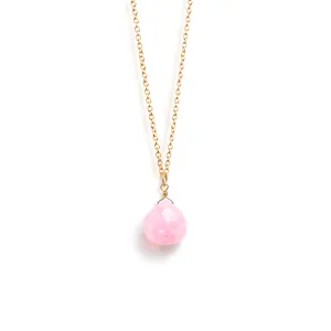 October Opal Birthstone Pendant Necklace