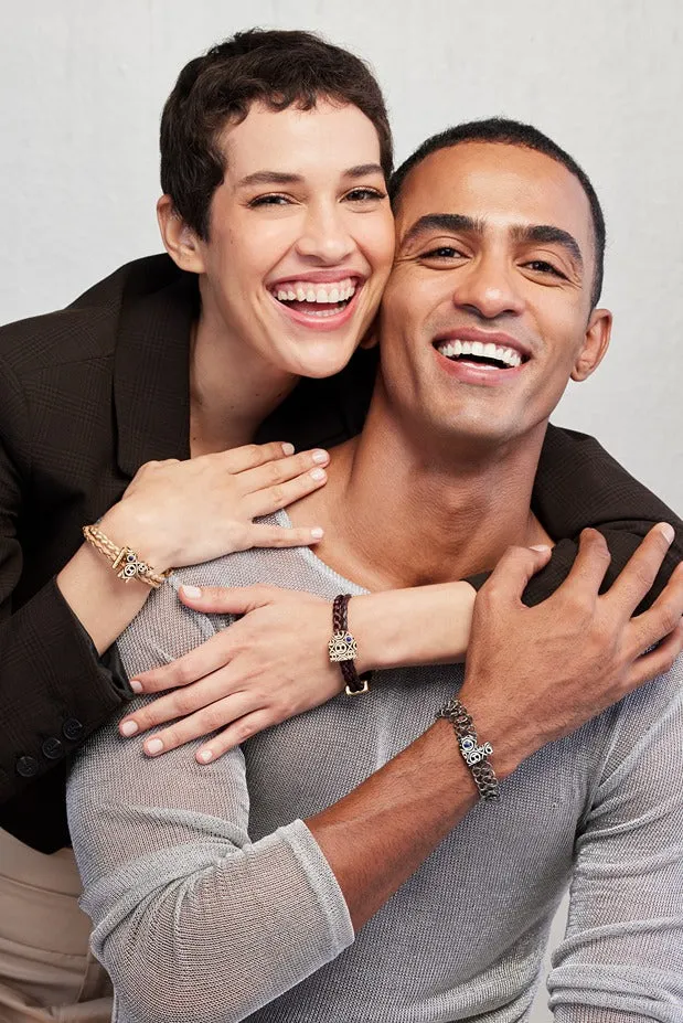 OH Dopamine Bond Bracelet in Gunmetal