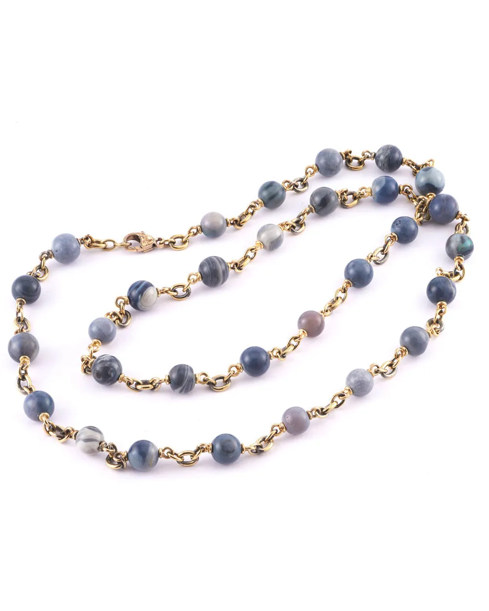Opal Bead Necklace