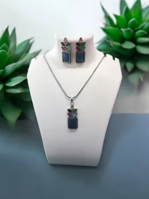 Pearlfect Oxidised Pendant Sets