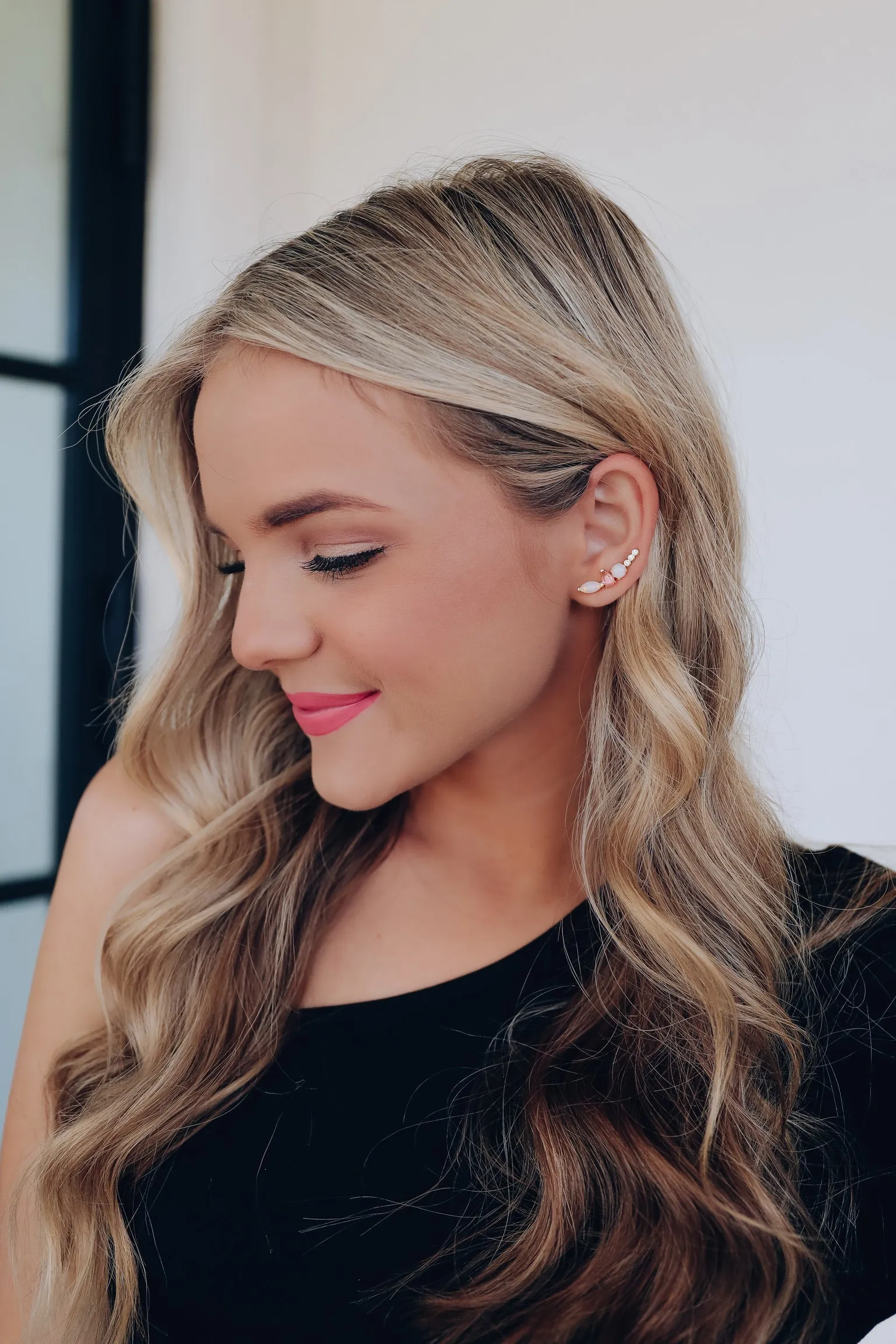 Peyton Climber Earrings by B.b.Lila