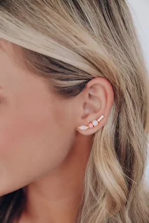 Peyton Climber Earrings by B.b.Lila