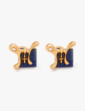 Pisces Zodiac Studs