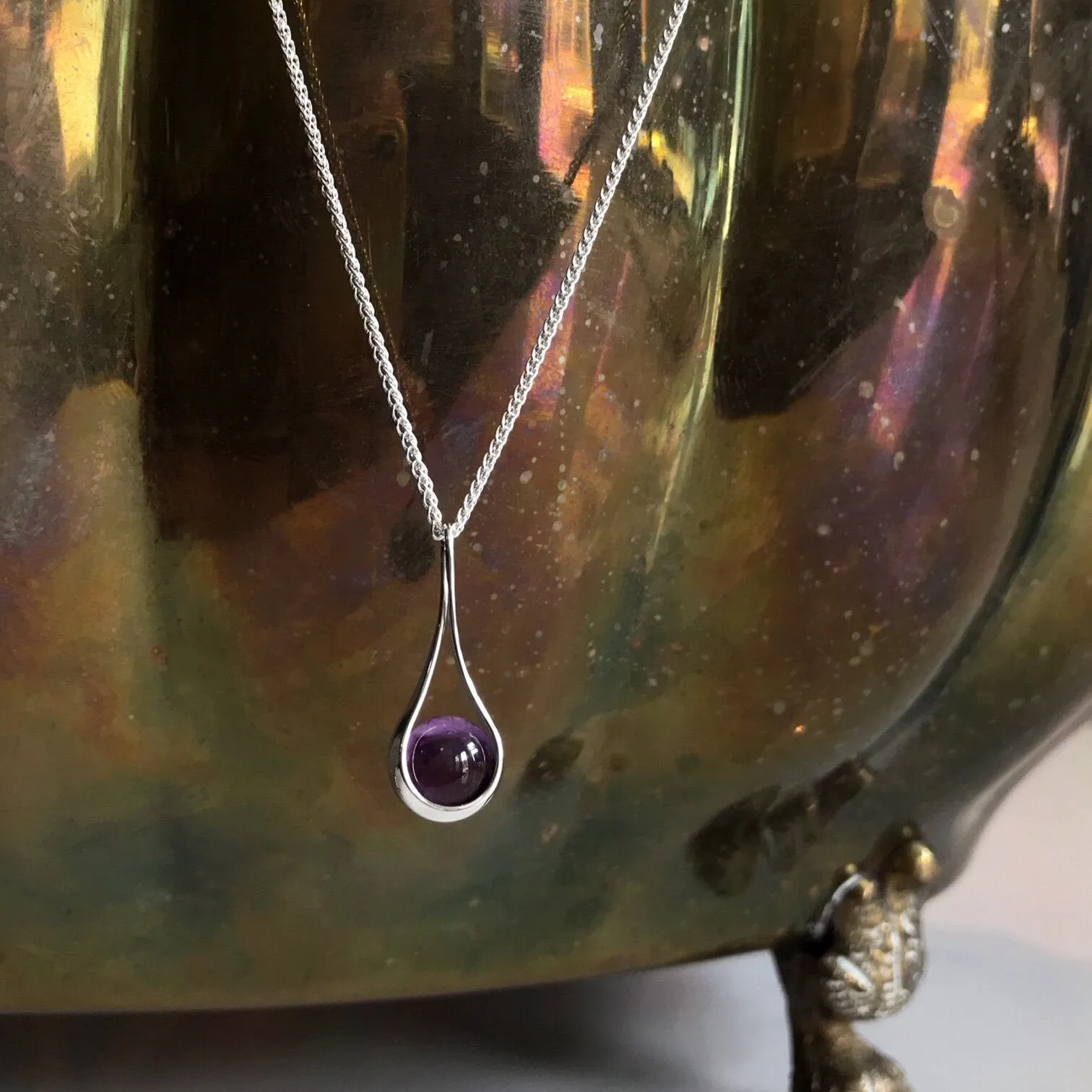 "Captivating" Amethyst Necklace