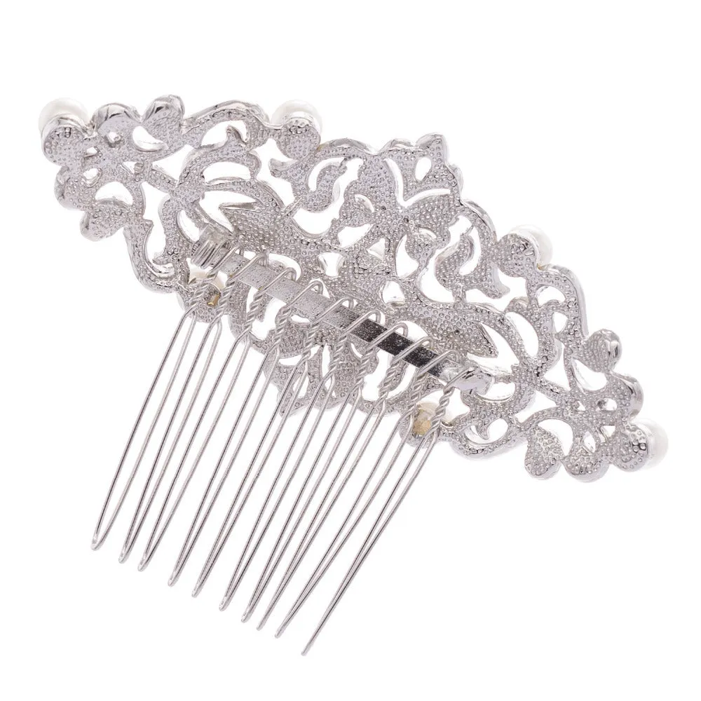Rhinestone Crystals Hairpins Bridal Wedding Hair Combs CO1456R1 X36 PCS（Order)