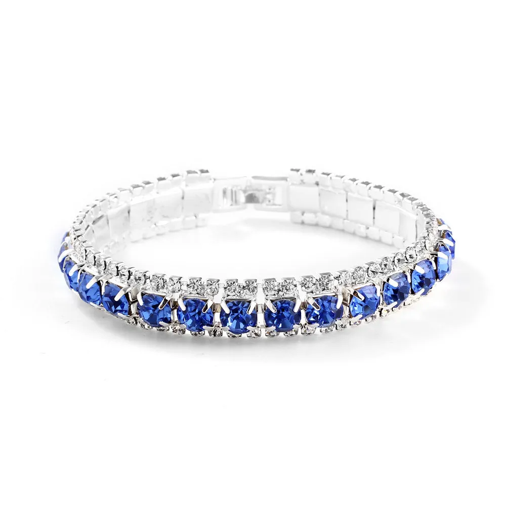 Rhinestone Roman Bracelet