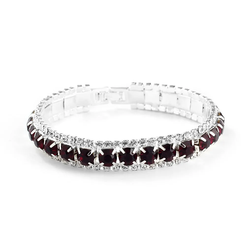 Rhinestone Roman Bracelet
