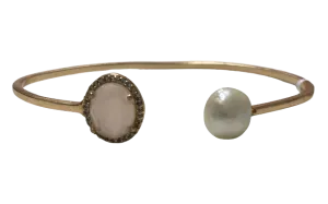 Rose Quartz Kissing Bracelet