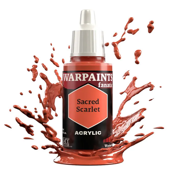 Sacred Scarlet Warpaints Fanatic 18ml - The Army Painter