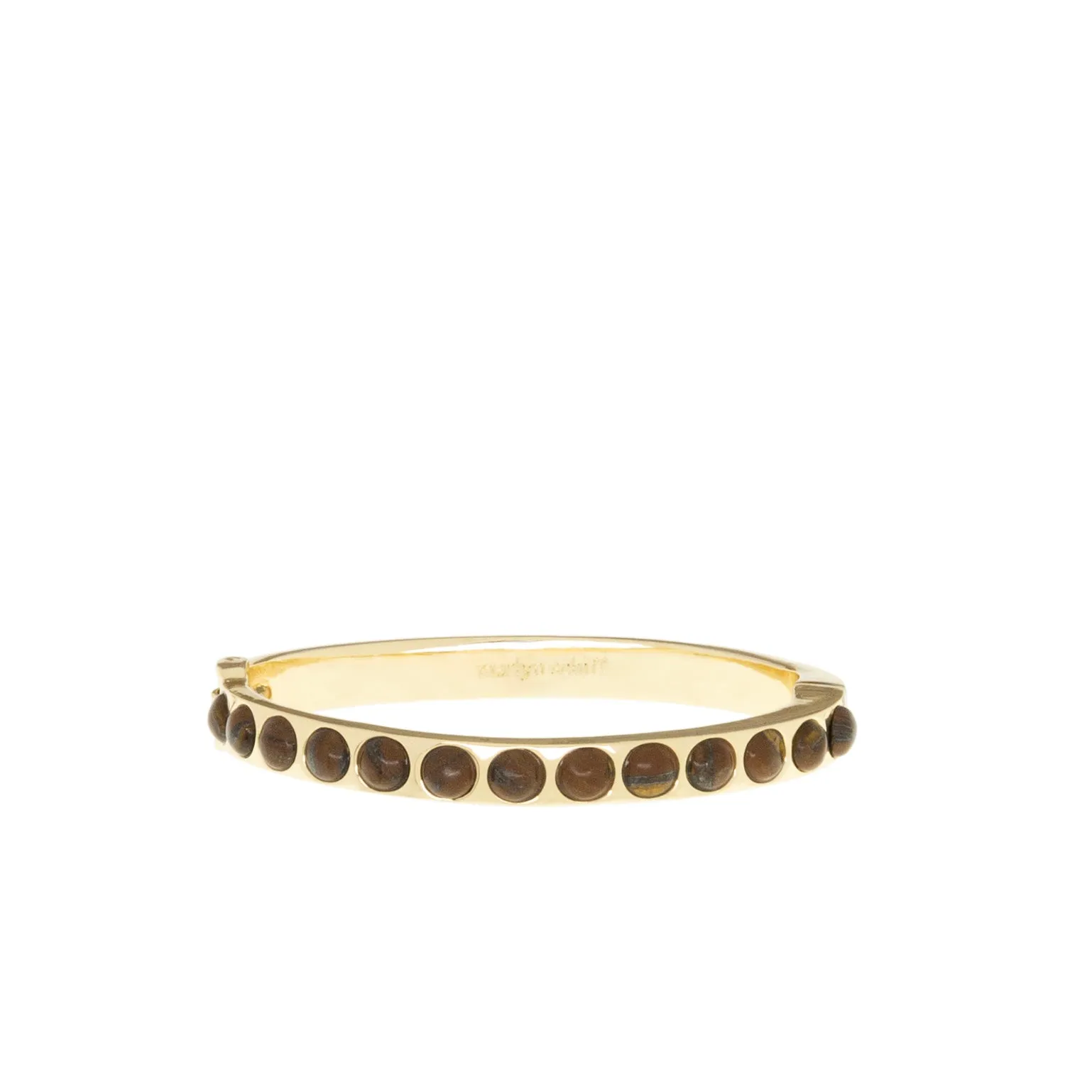 semi precious stone bangle