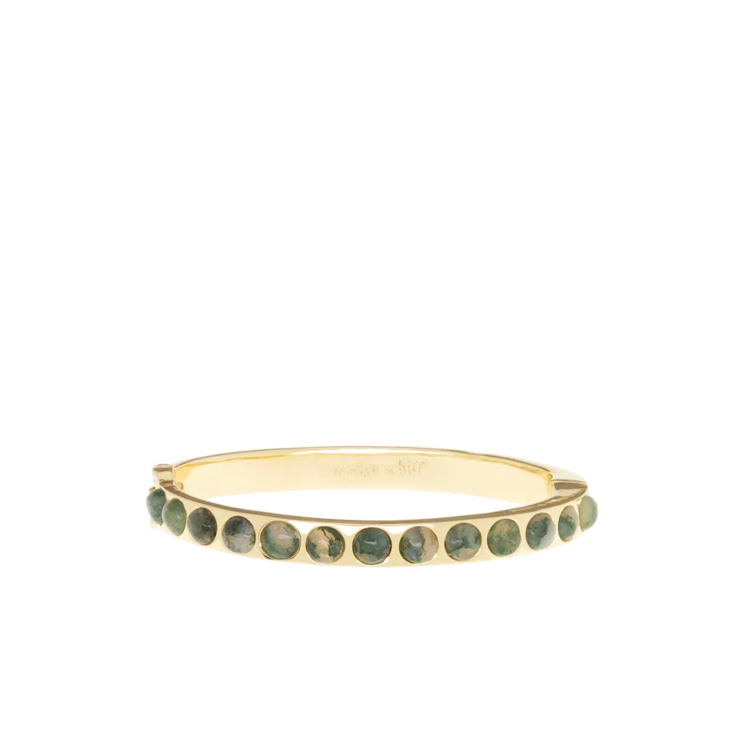 semi precious stone bangle