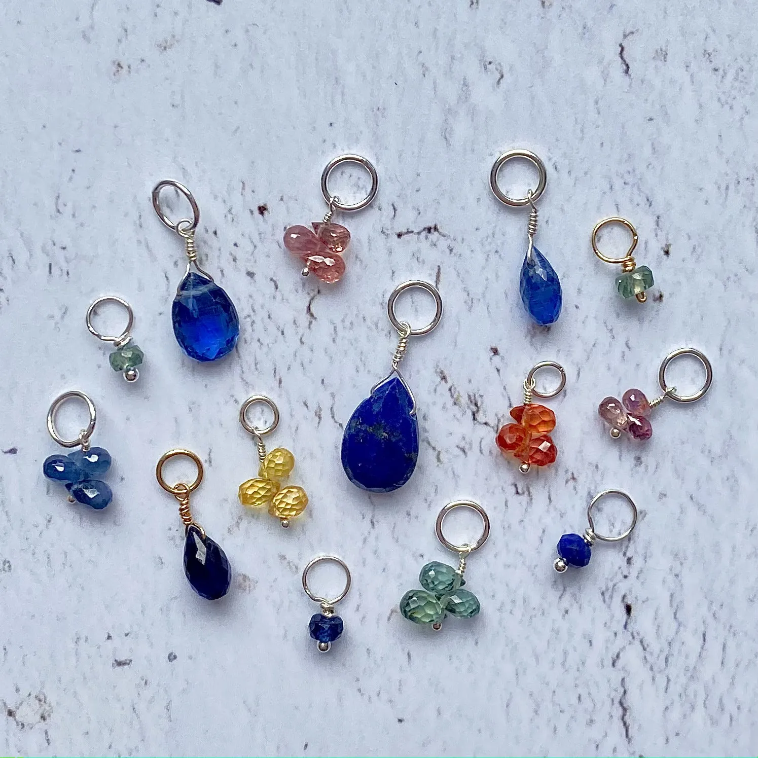 September Birthstone Charms