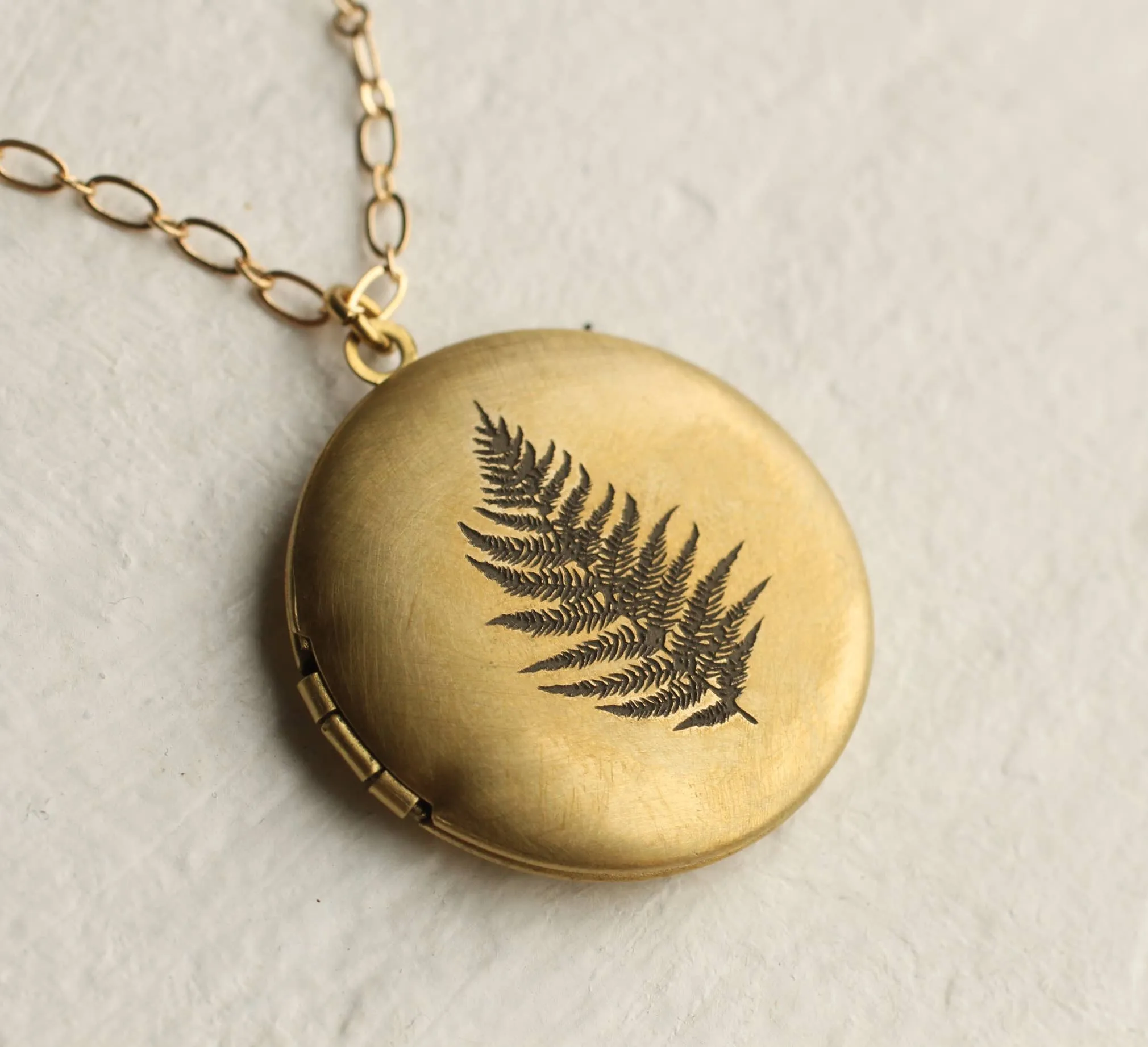 Silk Purse, Sow’s Ear  Fern Locket