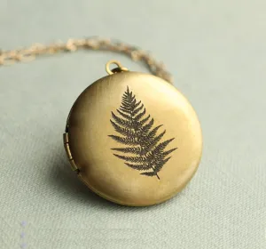 Silk Purse, Sow’s Ear  Fern Locket