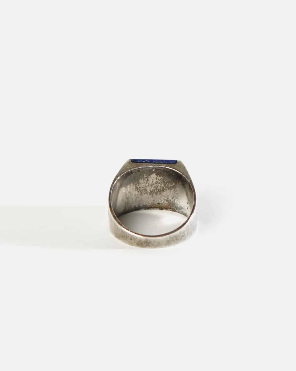 Silver x Lapis Lazuli Ring / size: 9