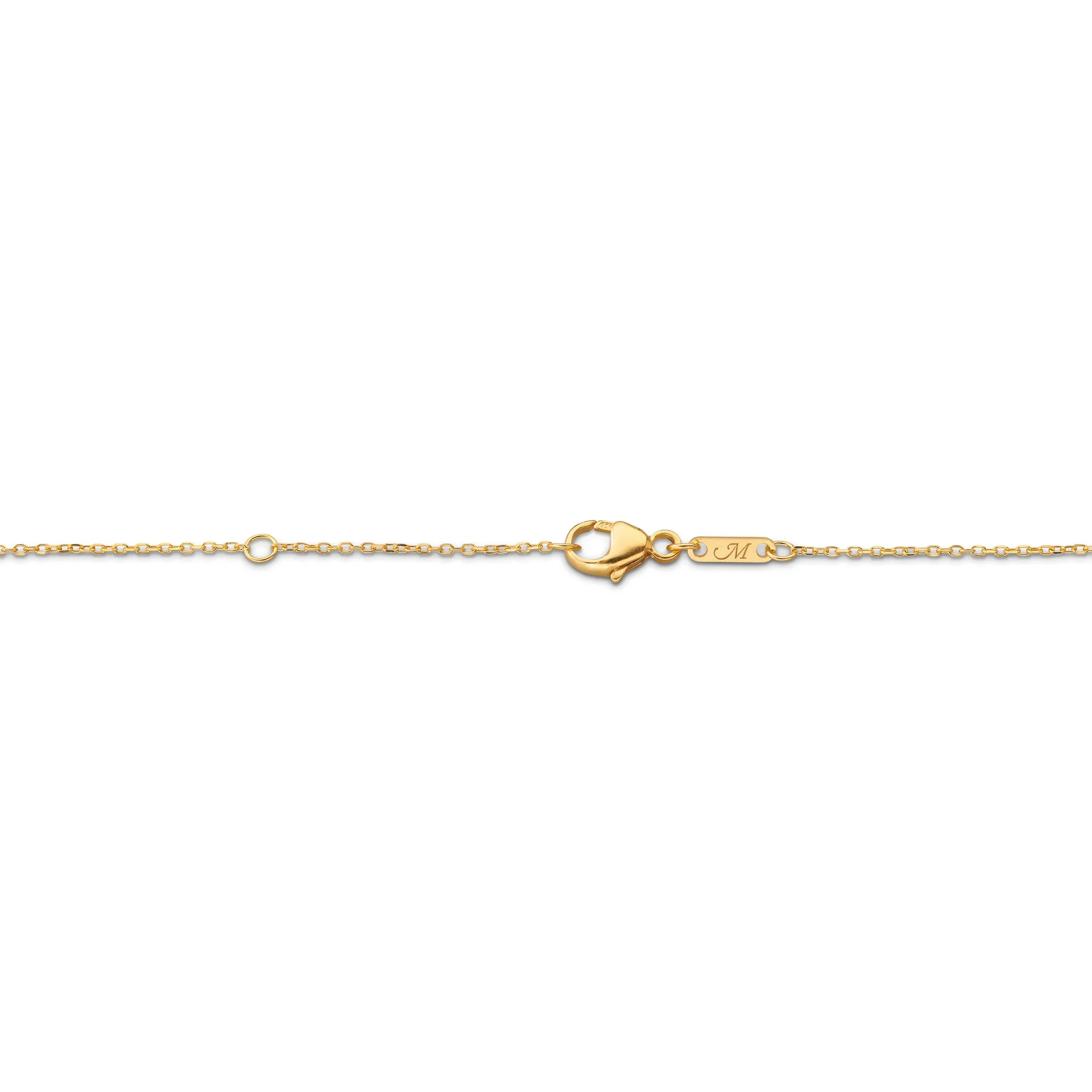 Slim "Britt" Gold Locket Necklace