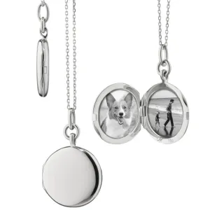 SLIM "QUINN" LOCKET NECKLACE
