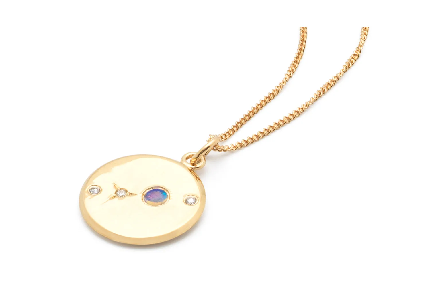 Small Medallion Necklace