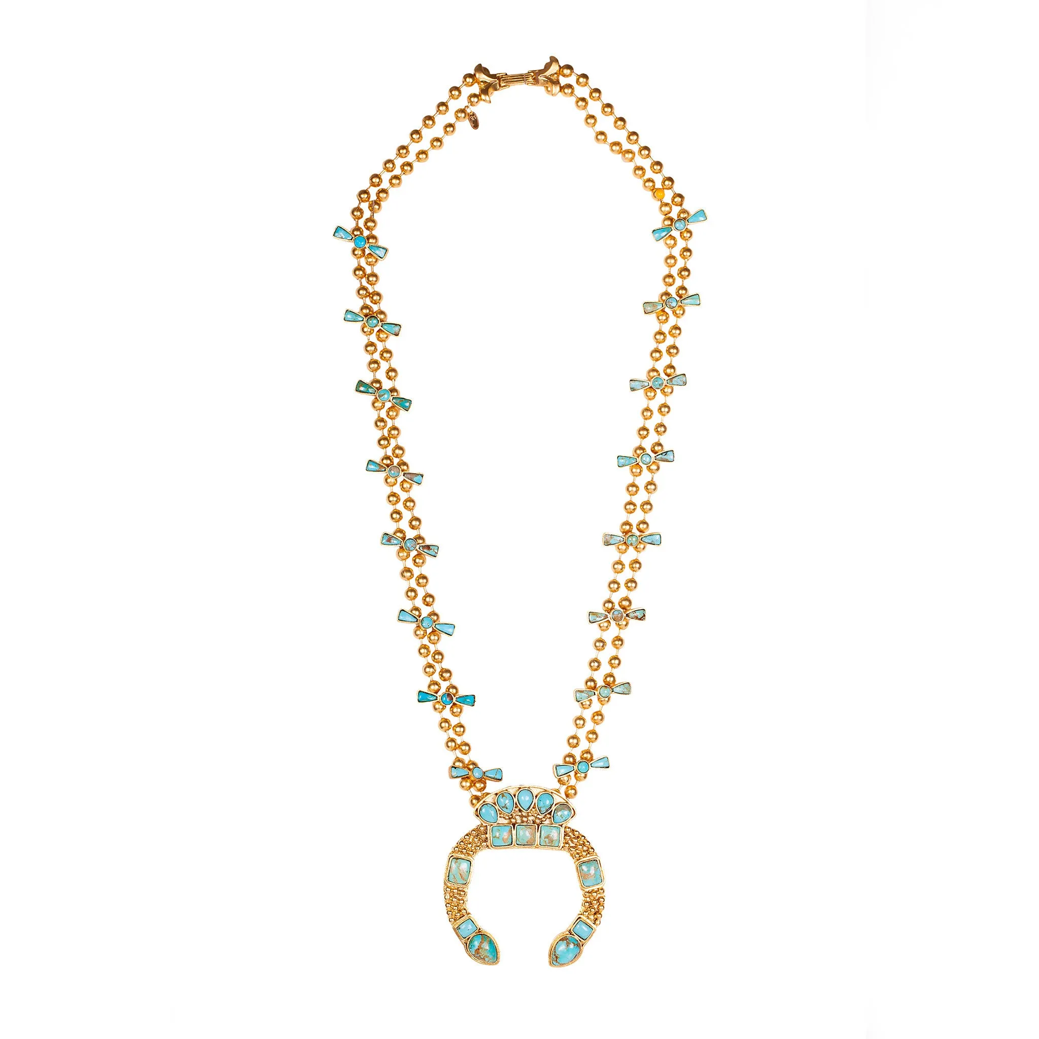 Southwestern Squash Blossom Necklace