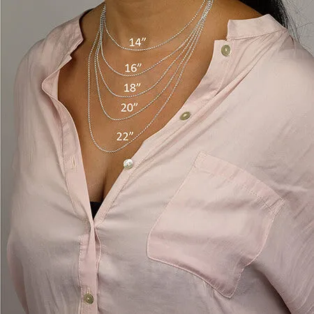 Square Opal Necklace Sterling Silver