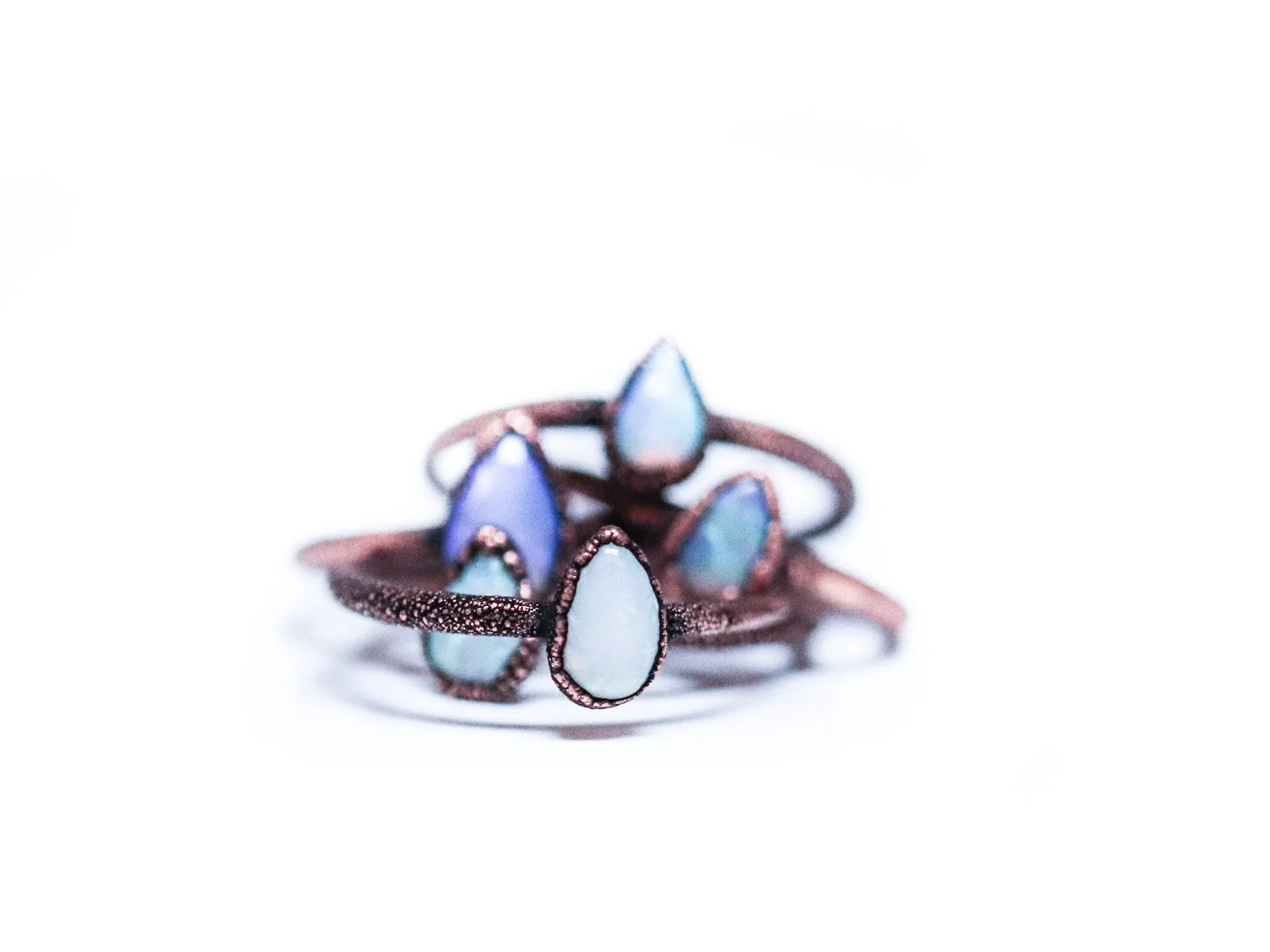 Teardrop opal ring | Australian Opal