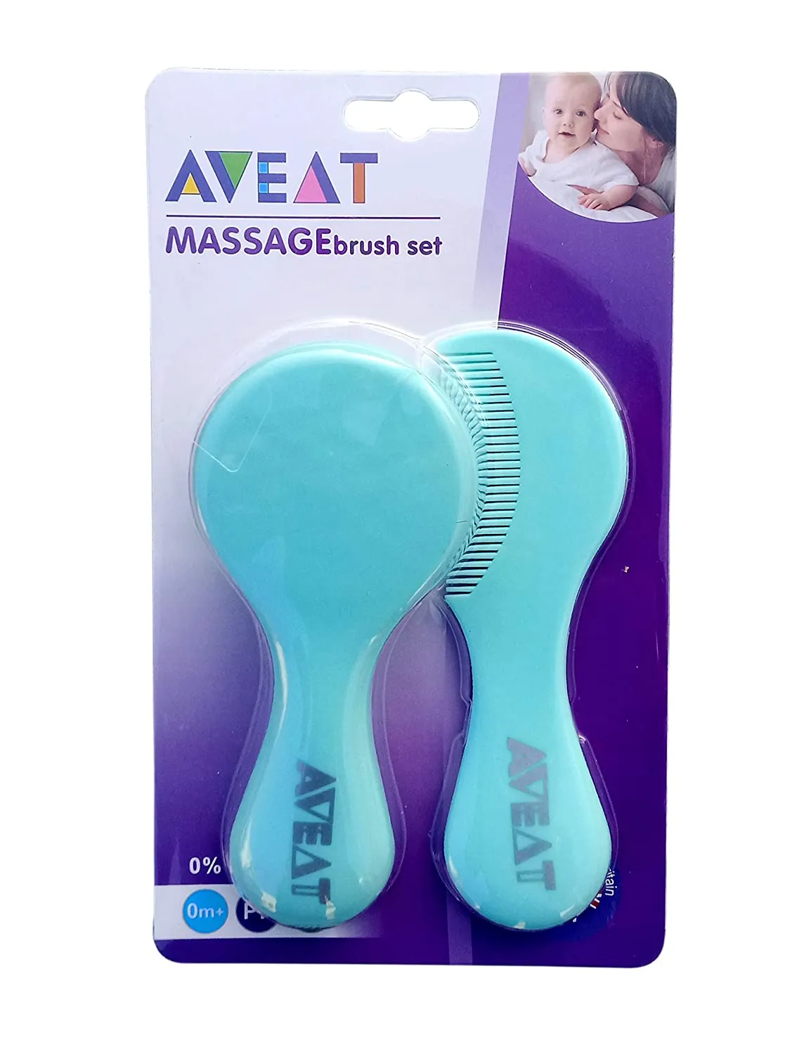 THE LITTLE LOOKERS Grooming Comb & Brush Set for Babies/Infants/Toddlers/Newborns