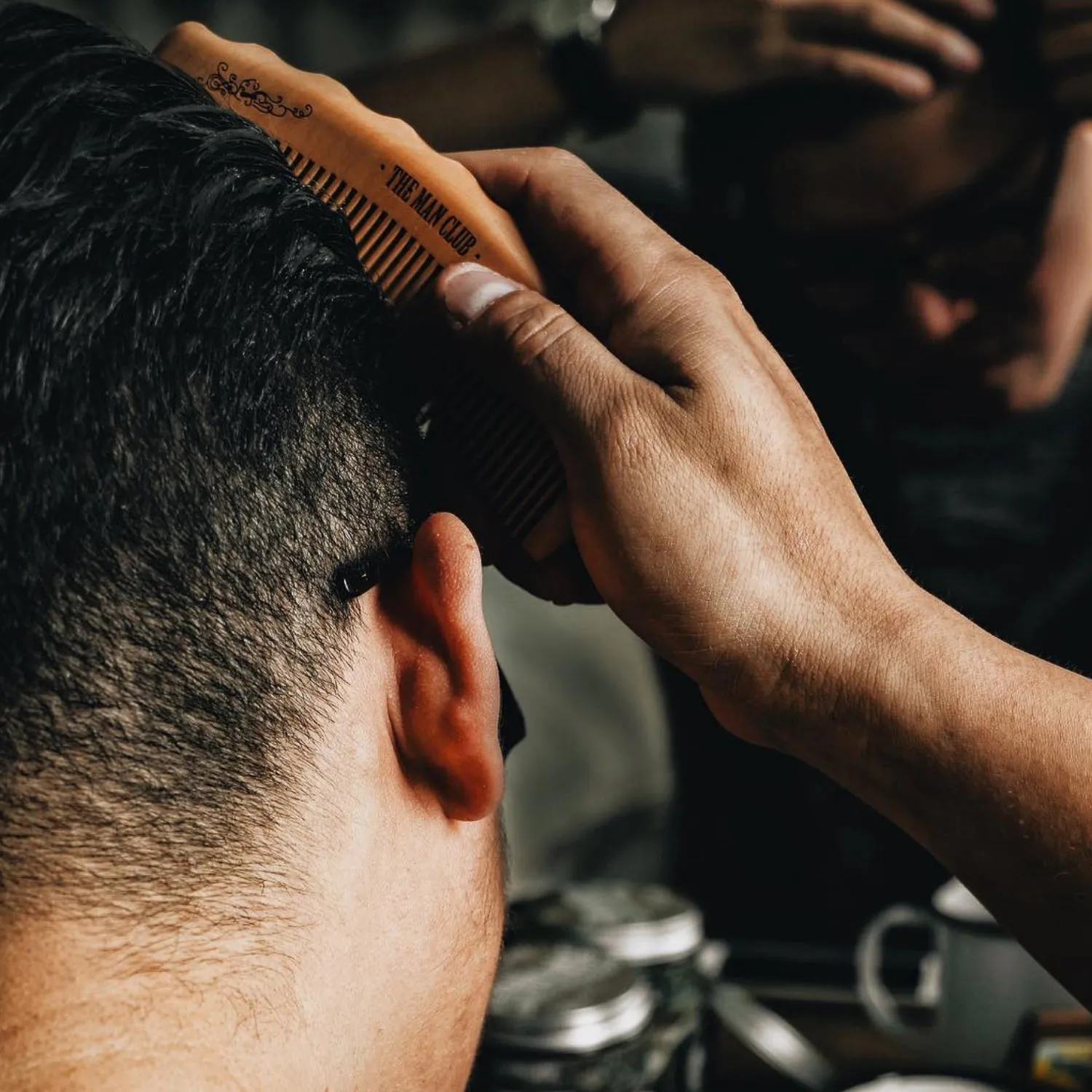 The Man Club Wooden Comb