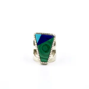 Tri-Toned Intarsia Ring