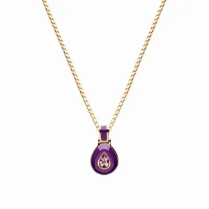 Violet Aura Necklace