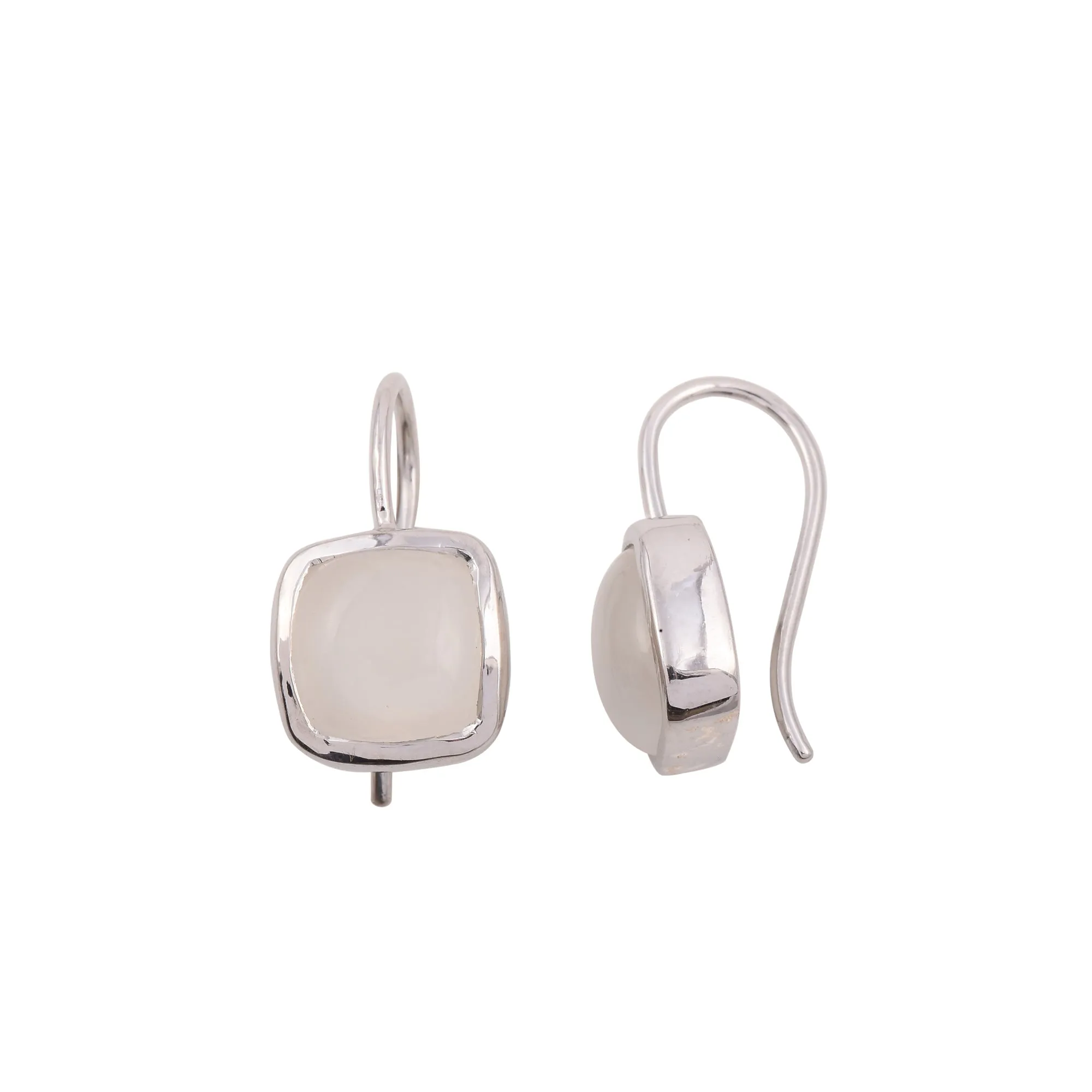 White Moonstone Cushion Drops