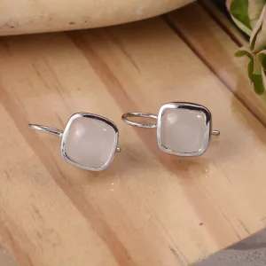 White Moonstone Cushion Drops
