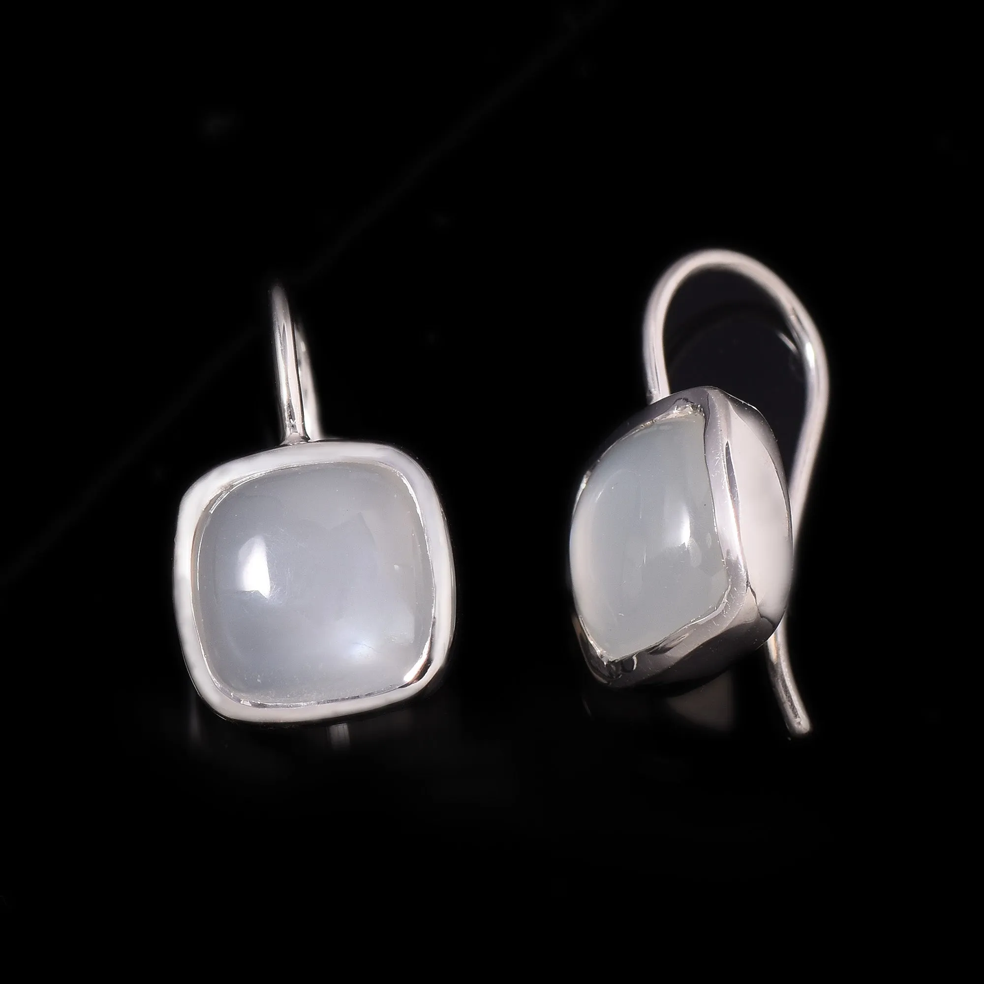 White Moonstone Cushion Drops